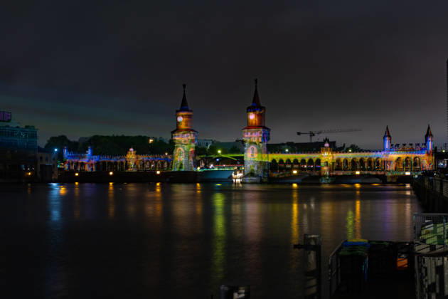 Festival of Lights 2026 Festival of Lights ** FOR EDITORIAL PURPOSES ONLY ** EDITORIAL USE ONLY ** Festival of Lights 2026 at the Oberbaum Bridge, Berlin, Berlin, Germany H0A7534