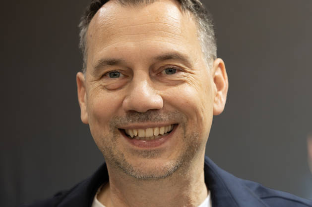 Sebastian Fitzek at the Frankfurt Book Fair, October 9, 2026. German bestselling author and thriller writer Sebastian Fitzek at a book-signing event at the 2026 Frankfurt Book Fair. At the booth of his publisher, Droemer Knau