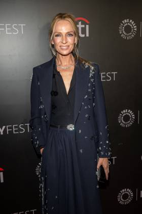 October 9, 2026, New York, New York, United States: Uma Thurman attends.Paramount+ s Dexter: Resurrection and Dexter Franchise 20th Anniversary screening during PaleyFest NY 2026 at The Paley Museum on October 09, 2026 in New York City. New York United States  - ZUMAs197 20261009_aaa_s197_355 Copyright: xRonxAdarx