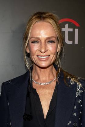 October 9, 2026, New York, New York, United States: Uma Thurman attends.Paramount+ s Dexter: Resurrection and Dexter Franchise 20th Anniversary screening during PaleyFest NY 2026 at The Paley Museum on October 09, 2026 in New York City. New York United States  - ZUMAs197 20261009_aaa_s197_387 Copyright: xRonxAdarx