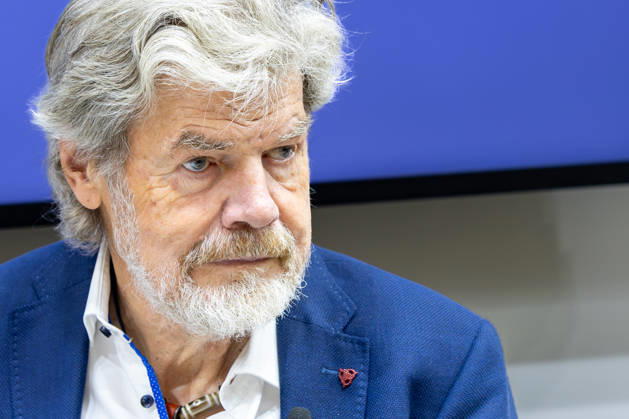 Reinhold Messner at the Frankfurt Book Fair, October 9, 2026. Legendary mountaineer Reinhold Messner and his wife, Diane Messner, will present their joint book *Lebenszeit: On the Value of Transience* at the 2026 Fran