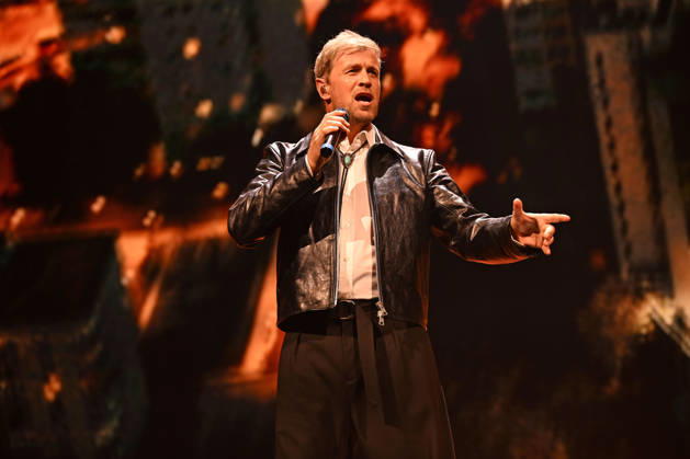 Westlife performing during the 25th Anniversary Tour LONDON, ENGLAND - OCTOBER 09: Kian Egan of ˜Westlife™ performing during the 25th Anniversary Tour at O2 Arena on October 09 in London, England. CAP MAR MAR Great Britain Copyright: xMartinxHarris CapitalxPicturesx