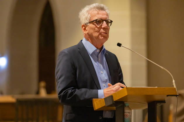 Former Federal Minister of the Interior and Defense Thomas de Maizière (CDU) will deliver the 36th Bautzen Speech at St. Pet Copyright: xMatthiasxWehnertx