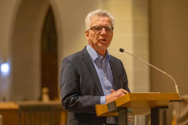 Former Federal Minister of the Interior and Defense Thomas de Maizière (CDU) will deliver the 36th Bautzen Speech at St. Pet Copyright: xMatthiasxWehnertx