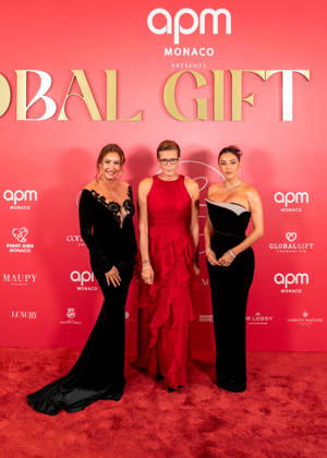 Photocall from the 2nd Global Gift Gala in Monaco: Maria Bravo, Princess Stéphanie of Monaco and Eva Longoria attend the 2nd Monaco Global Gift Gala photocall at the Hotel de Paris on October 9, 2026, in Monaco, Monaco. Photo by Laurent Coust. Starface 460363 2026 10 09 Monaco Monaco  Copyright: xLaurentxCoustx xStarfacex STAR_460363_063