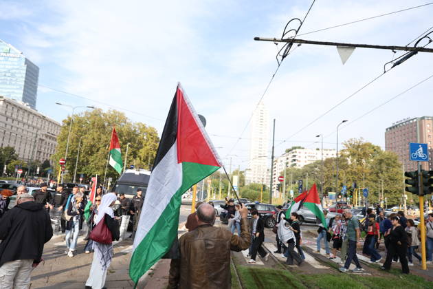 RECORD DATE NOT STATED IPA89503927 - Milan, October 10, 2026, National Day of Mobilization, The end of genocide is the end of Zionism, marking the third anniversary of the start of the conflict in Gaza  Copyright: xx xFrancescoxEnriquezx IPA89503927.jpeg