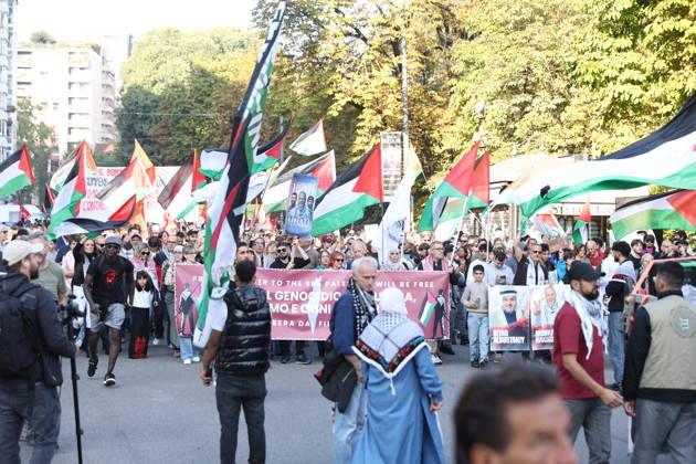 RECORD DATE NOT STATED IPA89506044 - Milan, National Day of Mobilization: The End of Genocide Is the End of Zionism, marking the third anniversary of the start of the conflict in Gaza  Copyright: xx xPoolxEmadecaxEnriquezx IPA89506044.jpeg