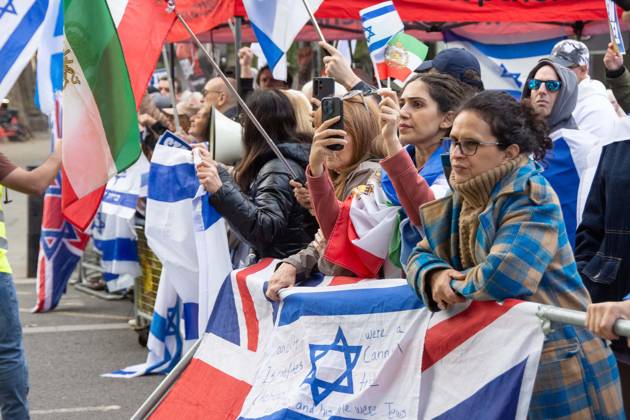 October 10, 2026, London, London, England: The National March for Palestine took place to mark the third anniversary of the start of the war in Gaza. Around ten thousand gathered on The Thames embankment and marched to Parliament Squre. They faced an Israeli counter demonstration of a handfull of protesters. Some arrests were reported by police. London England  - ZUMAr169 20261010_zip_r169_006 Copyright: xRodxHarbinsonx