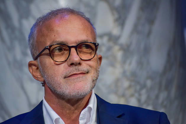 October 10, 2026, Rome, Italy: Ernesto Maria Ruffini attends the launch event of the new center-left political movement PiÃ¹ Uno at the Salone delle Colonne in Rome. Rome Italy  - ZUMAs197 20261010_aaa_s197_137 Copyright: xVincenzoxNuzzolesex