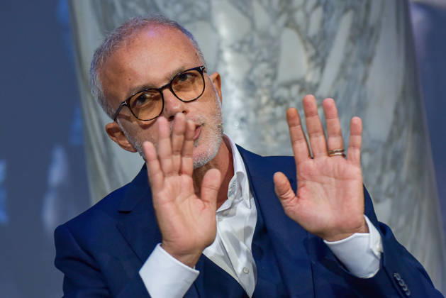 October 10, 2026, Rome, Italy: Ernesto Maria Ruffini attends the launch event of the new center-left political movement PiÃ¹ Uno at the Salone delle Colonne in Rome. Rome Italy  - ZUMAs197 20261010_aaa_s197_149 Copyright: xVincenzoxNuzzolesex