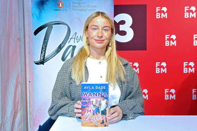 Frankfurt Book Fair 2026: Author Ayla Dade at the Frankfurt Book Fair 2026 on October 10, 2026 1010MWI154921