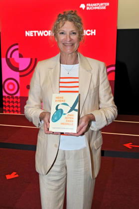 Frankfurt Book Fair 2026: Author Heike Henkel on October 10, 2026, at the Frankfurt Book Fair 20261010MWI154942