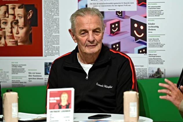 Frankfurt Book Fair 2026 Karl Heinz Charly Körbel on October 10, 2026, at the Frankfurt Book Fair 20261010MWI155706