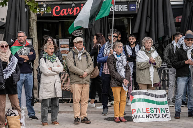 Pro-Palestine demonstration held in Luxembourg LUXEMBOURG, LUXEMBOURG - OCTOBER 10: Demonstrators gather for a pro-Palestine march organized by the Letz Act for Palestine initiative as part of a global day of action in solidarity with Palestinians in Luxembourg City, Luxembourg, on October 10, 2026. Organized in response to a call by the Global Alliance for Palestine, the march begins on Boulevard Franklin Roosevelt and proceeds towards Place de Paris, with participants calling for justice, freedom and self-determination for Palestinians. Muhammed Said Tako Anadolu Luxembourg Luxembourg. Editorial use only. Please get in touch for any other usage.  Copyright: x2026xAnadoluxMuhammedxSaidxTakox