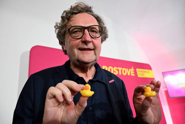 The two-day elections to municipal assemblies ended in the Czech Republic together with the first round of the elections to one-third of the Senate, at 2:00 p.m. on October 10, 2026. On the photo: STAN s candidate for mayor of Prague, Petr Hlavacek, at a news conference at the campaign headquarters of the Mayors and Independents (STAN) movement in Prague. (CTKxPhoto KaterinaxSulova) CTKPhotoP2026101008946  CTKPhotoP2026101008946