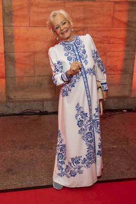 ABB HOPEGALA: Dorit Gaeble Makes a Red-Carpet Appearance at the 2026 Hope Gala at the Schauspielhaus Dresden on October 10, 2026, in Dresden, Saxony, Germany