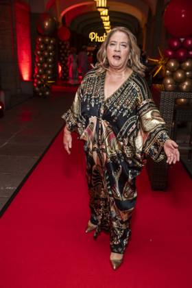 ABB HOPE GALA: Cathy Kelly Makes a Red Carpet Appearance at the 2026 Hope Gala at the Schauspielhaus Dresden on October 10, 2026, in Dresden, Saxony, Germany