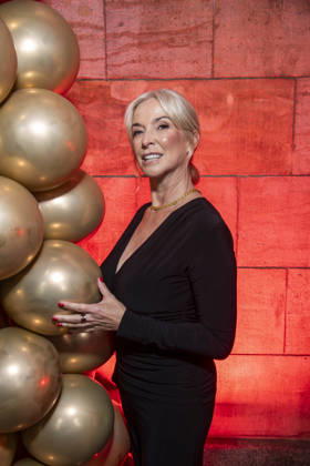 ABB HOPEGALA: Gesine Lippert Makes a Red-Carpet Appearance at the 2026 Hope Gala at the Schauspielhaus Dresden on October 10, 2026, in Dresden, Saxony, Germany