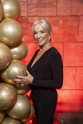 ABB HOPEGALA: Gesine Lippert Makes a Red-Carpet Appearance at the 2026 Hope Gala at the Schauspielhaus Dresden on October 10, 2026, in Dresden, Saxony, Germany