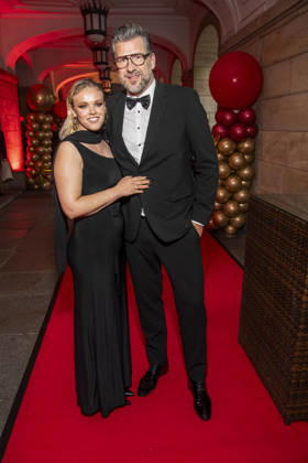 ABB HOPE GALA: Sue Rosenblatt and Andre Stade Walk the Red Carpet at the 2026 Hope Gala at the Schauspielhaus Dresden on October 10, 2026, in Dresden, Saxony, Germany
