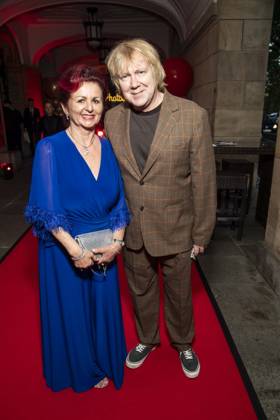ABB HOPE GALA: Viola Klein and Tobias Kuenzel, the Princes, as guests on the red carpet at the 2026 Hope Gala at the Schauspielhaus Dresden on October 10, 2026, in Dresden, Saxony, Germany