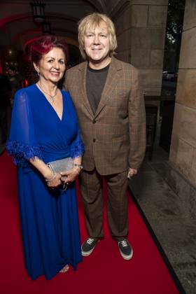 ABB HOPE GALA: Viola Klein and Tobias Kuenzel, the Princes, as guests on the red carpet at the 2026 Hope Gala at the Schauspielhaus Dresden on October 10, 2026, in Dresden, Saxony, Germany