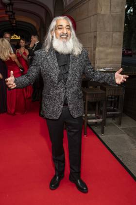 ABB HOPEGALA: Senay Gueler walks the red carpet at the 2026 Hope Gala at the Schauspielhaus Dresden on October 10, 2026, in Dresden, Saxony, Germany