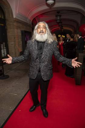 ABB HOPEGALA: Senay Gueler walks the red carpet at the 2026 Hope Gala at the Schauspielhaus Dresden on October 10, 2026, in Dresden, Saxony, Germany