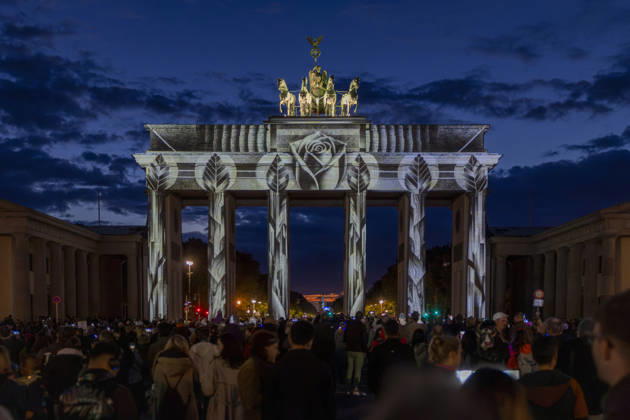Festival of Lights, Downtown Light Festival, Berlin, October 10, 2026, Brandenburg Gate, 22nd BERLIN FESTIVAL OF LIGHTS, Theme: Colours of Love, light installations, October 10, 2026, Berlin, Germany English Brandenburg Gate, 22nd Berlin Festival of Lights, Theme: Colours of Love, light installations, October 10, 2026, Berlin, Germany Berlin City Center Berli Copyright: xPeterxEngelkex