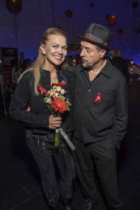 ABB HOPE GALA: Anna Loos and Jan Josef Liefers, a married couple, were guests at the Hope Gala 2026 party at the Schauspielhaus Dresden on October 10, 2026, in Dresden, Saxony, Germany