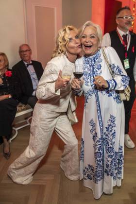 ABB HOPEGALA: Victoria Herrmann and Dorit Gaeble to attend the Hope Gala 2026 party at the Schauspielhaus Dresden on October 10, 2026, in Dresden, Saxony, Germany