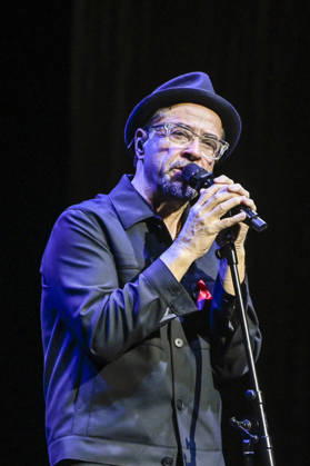 ABB HOPE GALA: Jan Josef Liefers performance on stage at the Hope Gala 2026 at the Schauspielhaus Dresden on October 10, 2026, in Dresden, Saxony, Germany