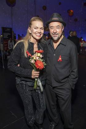 ABB HOPE GALA: Anna Loos and Jan Josef Liefers, a married couple, were guests at the Hope Gala 2026 party at the Schauspielhaus Dresden on October 10, 2026, in Dresden, Saxony, Germany