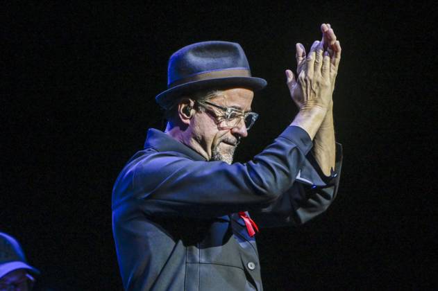ABB HOPE GALA: Jan Josef Liefers performance on stage at the Hope Gala 2026 at the Schauspielhaus Dresden on October 10, 2026, in Dresden, Saxony, Germany