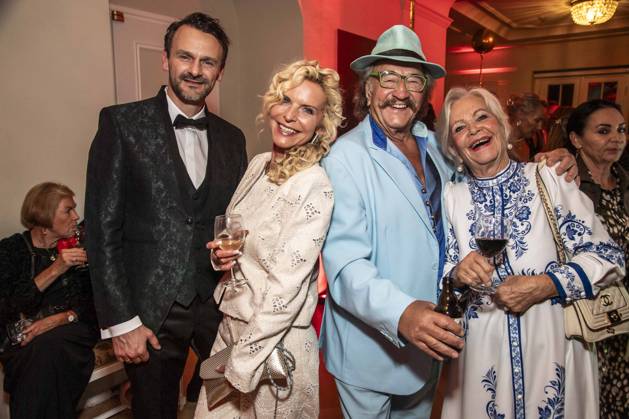 ABB HOPEGALA: David Boethig, Victoria Herrmann, Karl Heinz Bellmann, and Dorit Gaeble were guests at the Hope Gala 2026 party at the Schauspielhaus Dresden on October 10, 2026, in Dresden, Saxony, Germany
