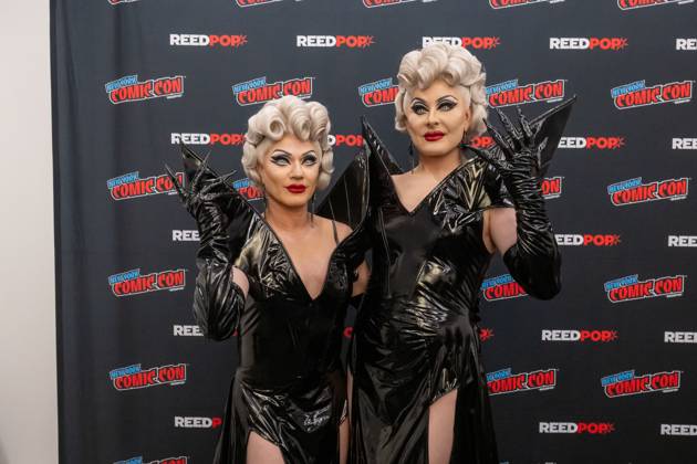 October 10, 2026, New York, New York, United States: NEW YORK, NEW YORK - OCTOBER 10: The Boulet Brothers drag queens Dracmorda Boulet (R) and Swanthula Boulet (L) pose for AMC s The Boulet Brothers Dragula: 10 Years Of Terror during New York Comic Con 2026 at The Jacob K. Javits Convention Center on October 10, 2026 in New York City..during New York Comic Con 2026 at The Jacob K. Javits Convention Center on October 10, 2026 in New York City. New York United States - ZUMAs197 20261010_aaa_s197_761 Copyright: xRonxAdarx