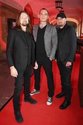 Guest, Philipp Burger, and Christian Forer from Frei Wild at the 18th Hope Gala 2026 at the Schauspielhaus Dresden, October 10, 2026 Foto:xM.xFischerx xFuturexImagex hope_6003
