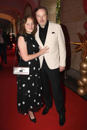 Stephan Grossmann with his wife, Lidija Grossmann, at the 18 Hope Gala 2026 at the Schauspielhaus Dresden, October 10, 2026 Foto:xM.xFischerx xFuturexImagex hope_6010
