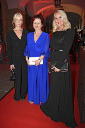 Gesine Lippert, Viola Klein, and Anja Petzold at the 18th Hope Gala 2026 at the Schauspielhaus Dresden, October 10, 2026 Foto:xM.xFischerx xFuturexImagex hope_6013