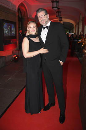 Sue Rosenblatt and Andre Stade at the 18th Hope Gala 2026 at the Schauspielhaus Dresden, October 10, 2026 Foto:xM.xFischerx xFuturexImagex hope_6017