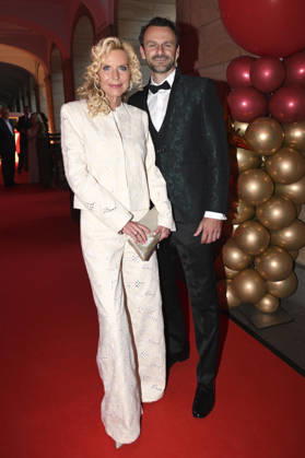 Victoria Herrmann with her husband David Böthig at the 18 Hope Gala 2026 at the Schauspielhaus Dresden, October 10, 2026 Foto:xM.xFischerx xFuturexImagex hope_6043