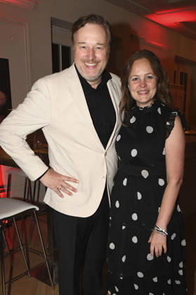Stephan Grossmann with his wife, Lidija Grossmann, at the 18 Hope Gala 2026 at the Schauspielhaus Dresden, October 10, 2026 Foto:xM.xFischerx xFuturexImagex hope_6098
