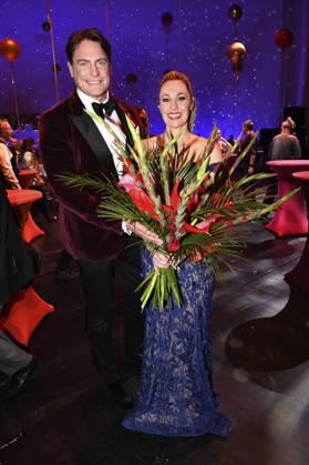 Benjamin Bieneck and Ruth Moschner at the 18 Hope Gala 2026 at the Schauspielhaus Dresden, October 10, 2026 Foto:xM.xFischerx xFuturexImagex hope_6117
