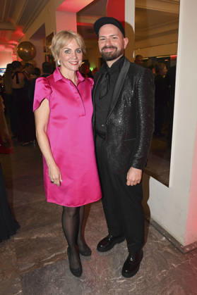 Gisa Zach and Christian Kühn at the 18 Hope Gala 2026 at the Schauspielhaus Dresden, October 10, 2026 Foto:xM.xFischerx xFuturexImagex hope_6130