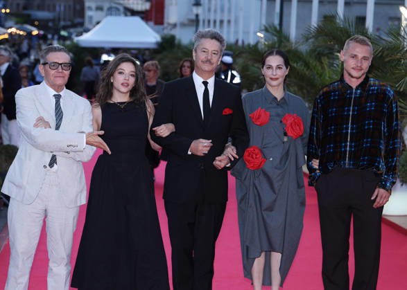 The Jury: Ben Hardy, Zoe Adjani, Stephen Wooley, Amira Casar, and Thibault de Montalembert on the red carpet at the closing ceremony of the 37th Dinard British and Irish Film Festival on October 10, 2026, in Dinard. Denis Guignebourg, Bestimage. Red carpet and closing ceremony of the 37th Dinard British and Irish Film Festival, October 10, 2026, Dinard, France Copyright: xDenisxGuignebourgx xBestimagexDenisxGuignebourgx xBestimagex