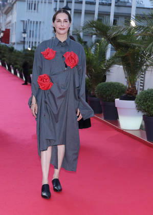 Amira Casar on the red carpet at the closing ceremony of the 37th Dinard British and Irish Film Festival on October 10, 2026, in Dinard. Denis Guignebourg, Bestimage. Red carpet and closing ceremony of the 37th Dinard British and Irish Film Festival, October 10, 2026, Dinard, France  Copyright: xDenisxGuignebourgx xBestimagexDenisxGuignebourgx xBestimagex