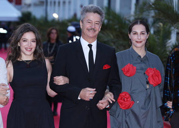 The Jury, Zoe Adjani, Amira Casar, and Thibault de Montalembert on the red carpet at the closing ceremony of the 37th Dinard British and Irish Film Festival on October 10, 2026, in Dinard. Denis Guignebourg, Bestimage. Red carpet and closing ceremony of the 37th Dinard British and Irish Film Festival, October 10, 2026, Dinard, France Copyright: xDenisxGuignebourgx xBestimagexDenisxGuignebourgx xBestimagex