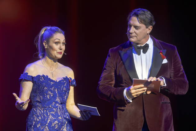 Ruth Moschner and Benjamin Bieneck are the hosts of the 18th HOPE Gala at the Schauspielhaus Dresden. The HOPE Gala Dresden is a charity event that supports the HOPE Cape Town children’s project in South Africa in its efforts to promote the health, development, and education of children and young adults in the townships around Cape Town.