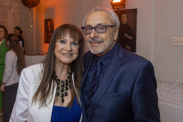 Actor Wolfgang Stumph, born January 31, 1946, with his wife Christine during the after-show party for the 18th HOPE Gala at the Schauspielhaus Dresden. The HOPE Gala Dresden is a charity event that supports the HOPE Cape Town children’s project in South Africa in its commitment to the health, development, and education of children and young a