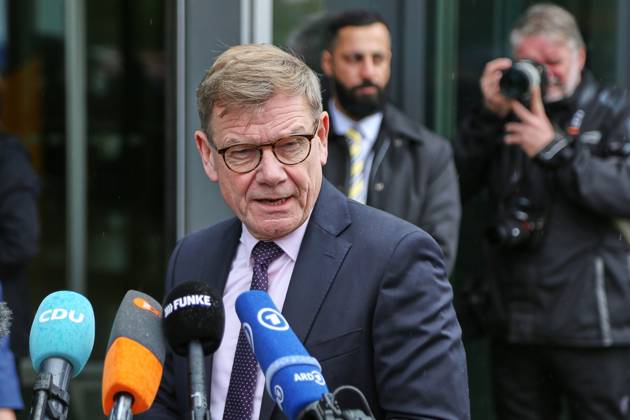 Berlin, Germany, October 11, 2026 Konrad Adenauer House CDU Committee Meeting Federal Minister of Foreign Affairs Johann Wadephul CDU Copyright: xdtsxNachrichtenagenturx dts_138192